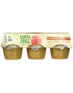 Santa Cruz Organic Cinnamon Applesauce (12x6x4 Oz)