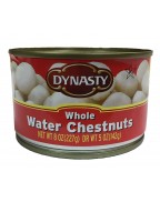 Dynasty Water Chestnuts Whole (12x8Oz)