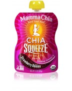 Mamma Chia Organic Chia Squeeze Strawberry Banana (16x3.5 OZ)