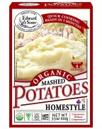 Edward & Sons Organic Mashed Potatoes Home Style, 3.5 Ounce Boxes (Pack of 6)