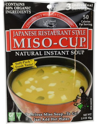 Edward & Sons Japanese Miso Cup (6x2.9OZ )